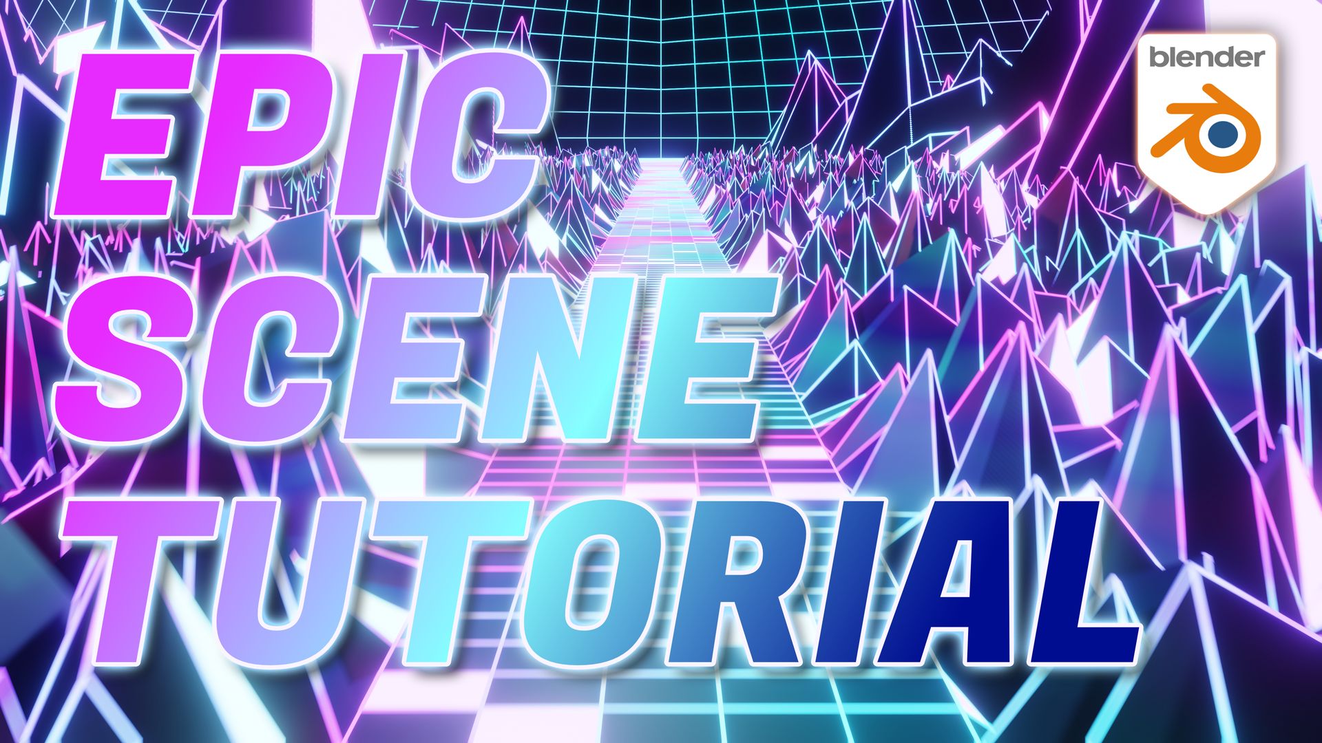 Epic Retro Scene Tutorial in Blender Eevee with Geometry Nodes