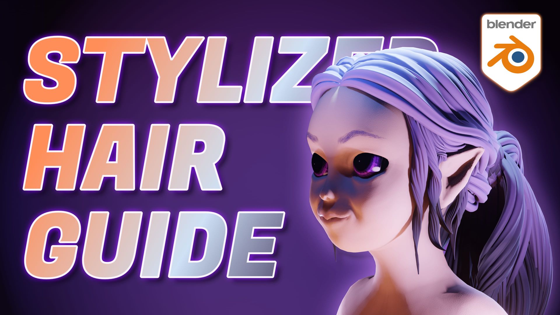 Stylized Hair Tutorial + Basic Shader