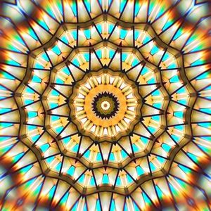 Electric Glass Mandala